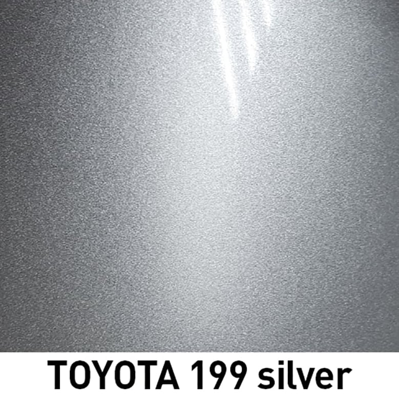Автоэмаль WOOSTE, 1 л (Toyota) 199, Серебристый Металлик